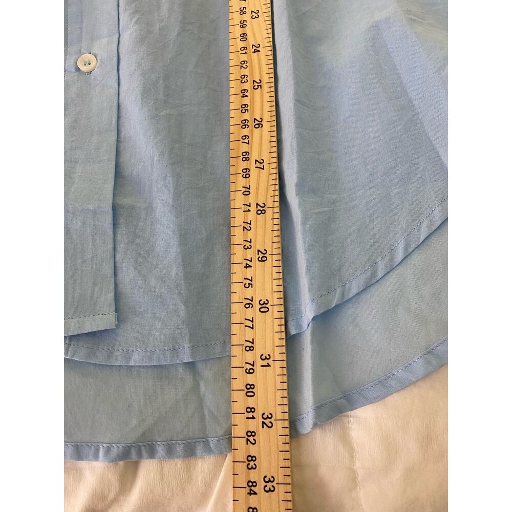 Charlie Holiday Anthropologie Maple Shirt Blue - Picture 7 of 8